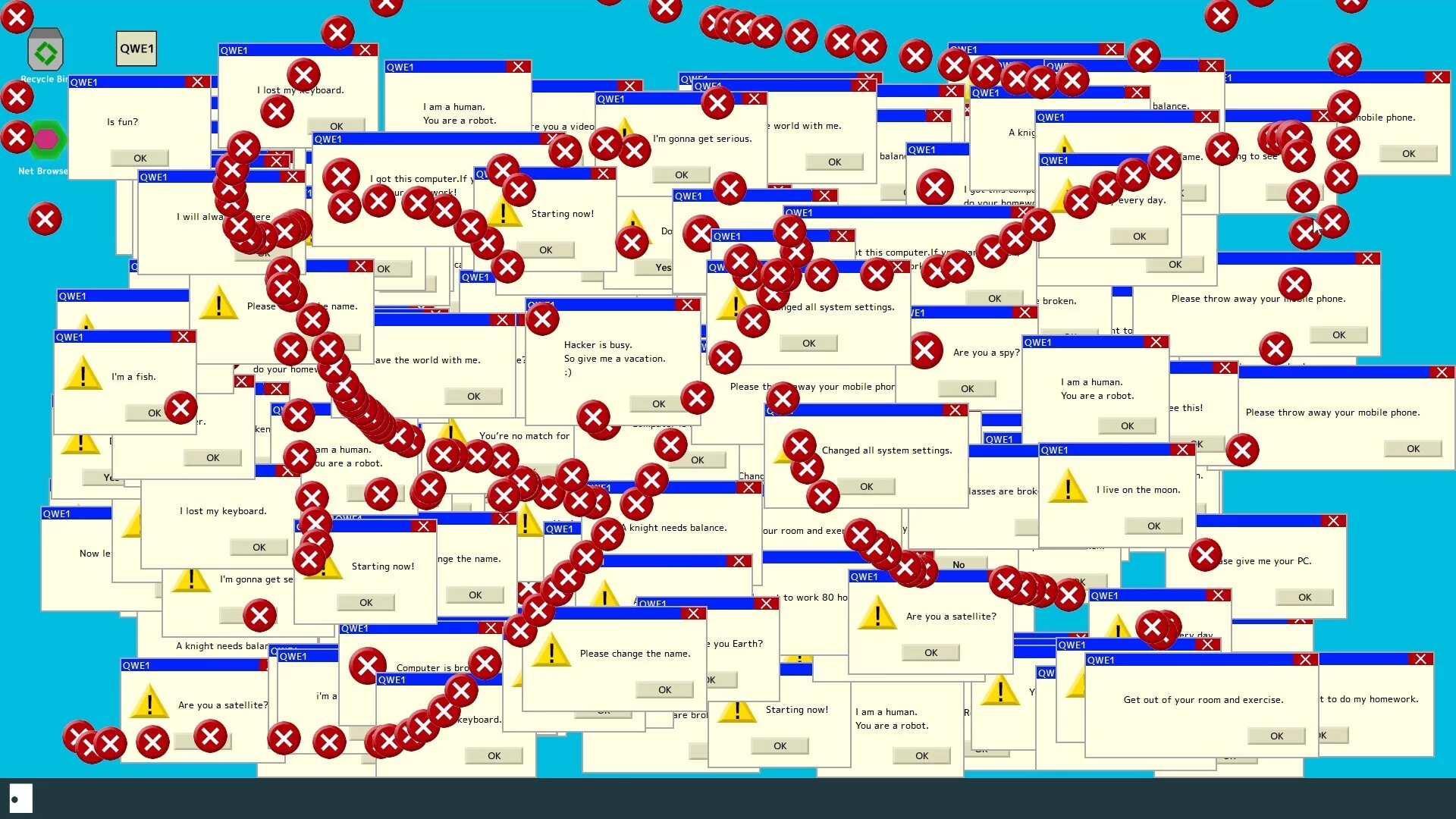Изображение игры: Computer Virus Simulator