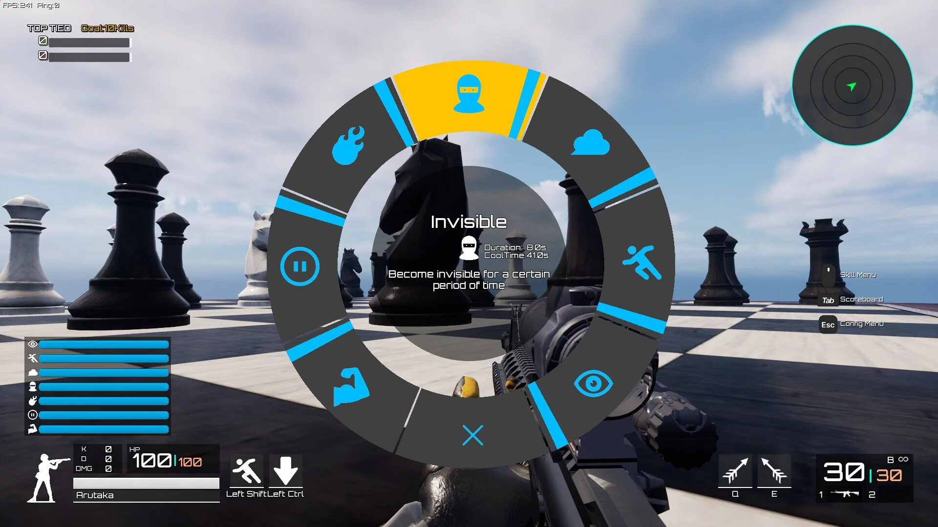 Изображение игры: Grappling Gunners: Arena FPS