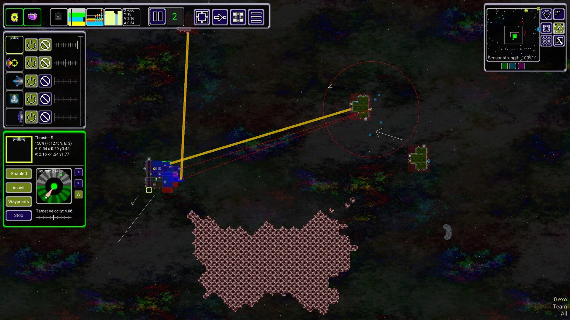 Изображение игры: Spacecraft Tactics