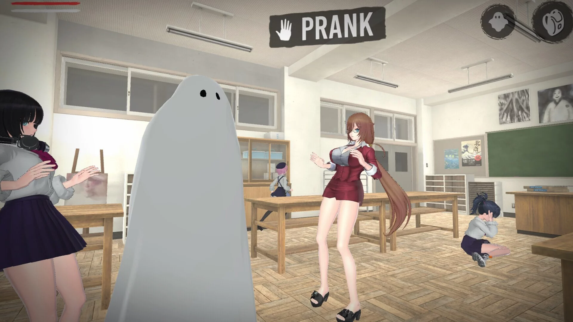 Изображение игры: Scary School Simulator 2