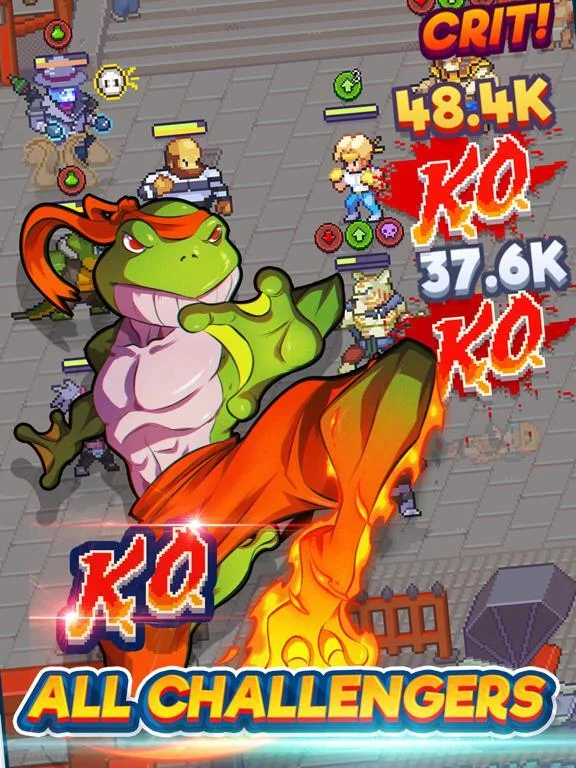 Изображение игры: Tap Force: Retro RPG