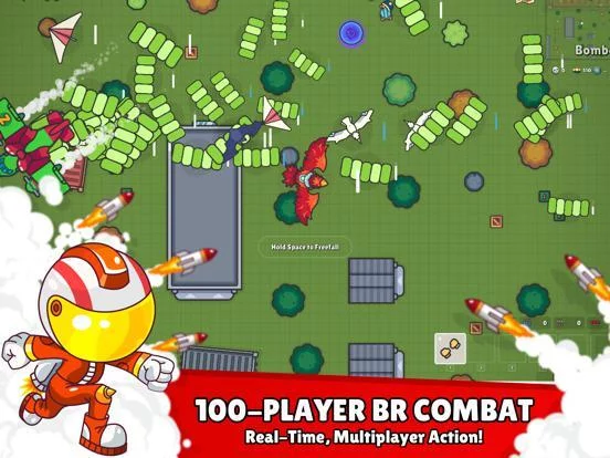 Изображение игры: ZombsRoyale.io