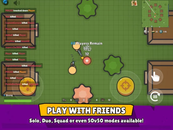Изображение игры: ZombsRoyale.io