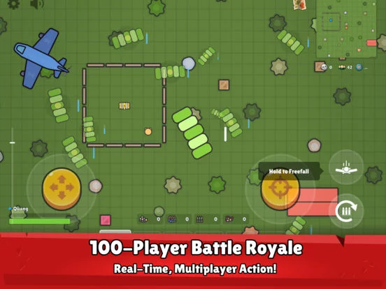 Изображение игры: ZombsRoyale.io