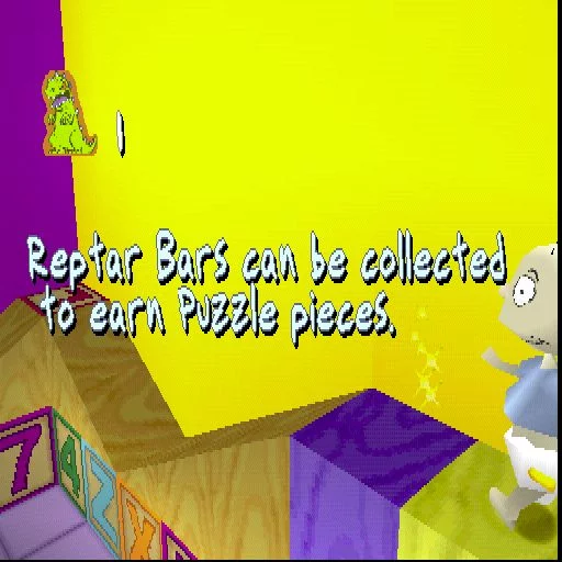 Изображение игры: Rugrats: Search for Reptar