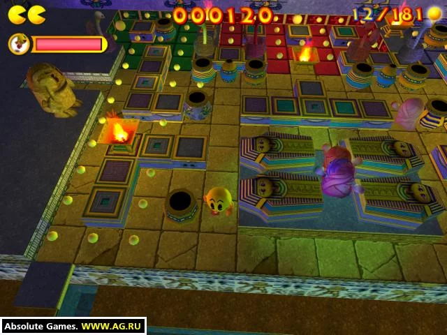 Изображение игры: Pac-Man: Adventures in Time