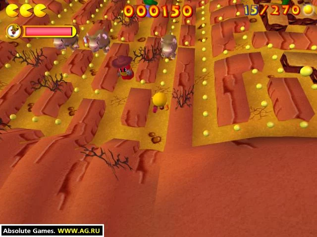 Изображение игры: Pac-Man: Adventures in Time