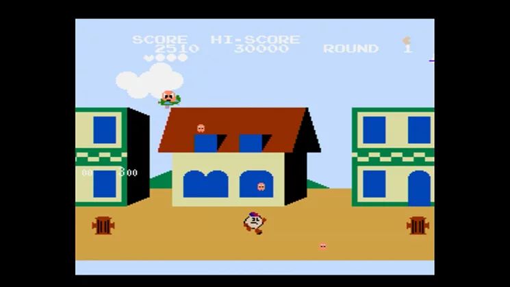 Изображение игры: Pac-Land