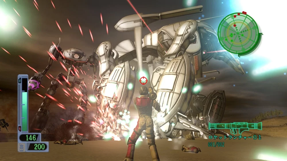 Изображение игры: EarthDefenseForce 2017