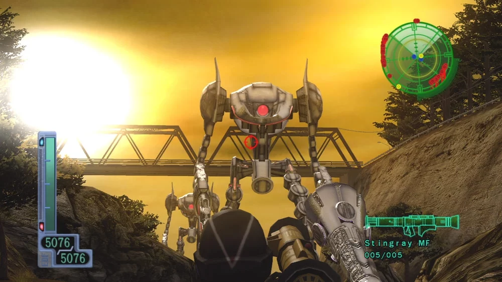 Изображение игры: EarthDefenseForce 2017