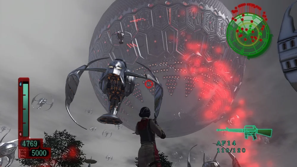 Изображение игры: EarthDefenseForce 2017