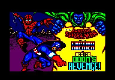 Изображение игры: The Amazing Spider-Man and Captain America in Dr. Doom's Revenge!