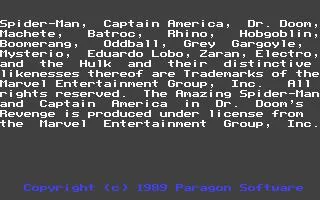 Изображение игры: The Amazing Spider-Man and Captain America in Dr. Doom's Revenge!