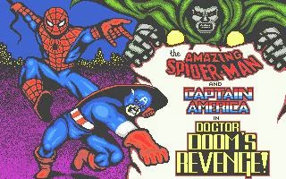 Изображение игры: The Amazing Spider-Man and Captain America in Dr. Doom's Revenge!
