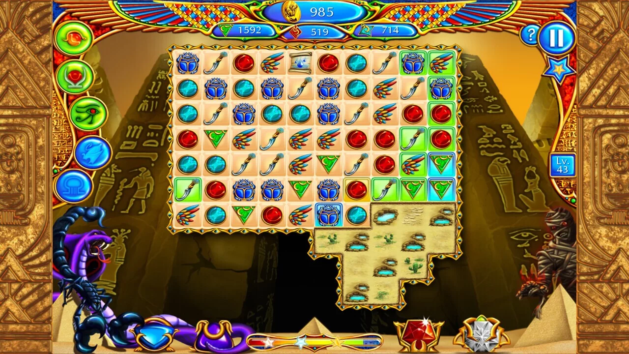 Изображение игры: Legend of Egypt - Jewels of the Gods
