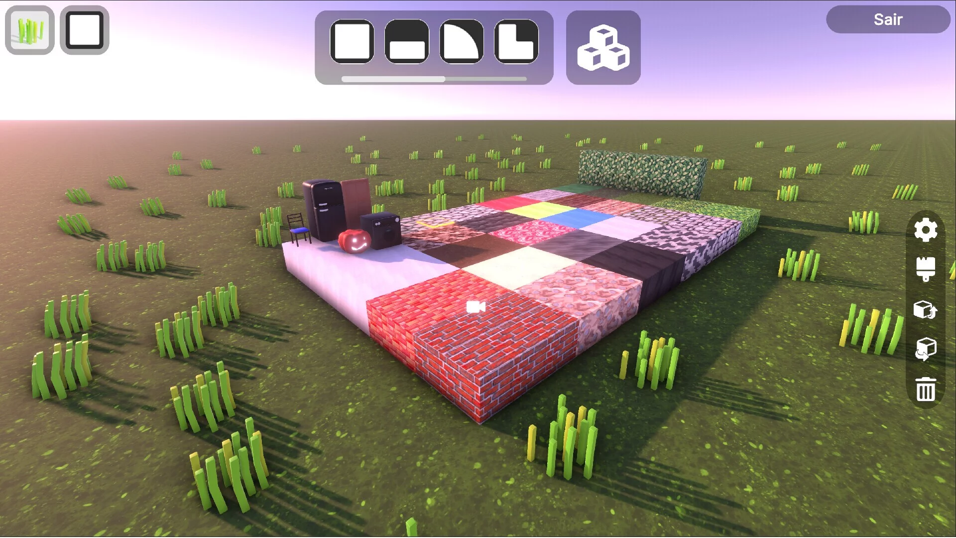 Изображение игры: World Of Blocks