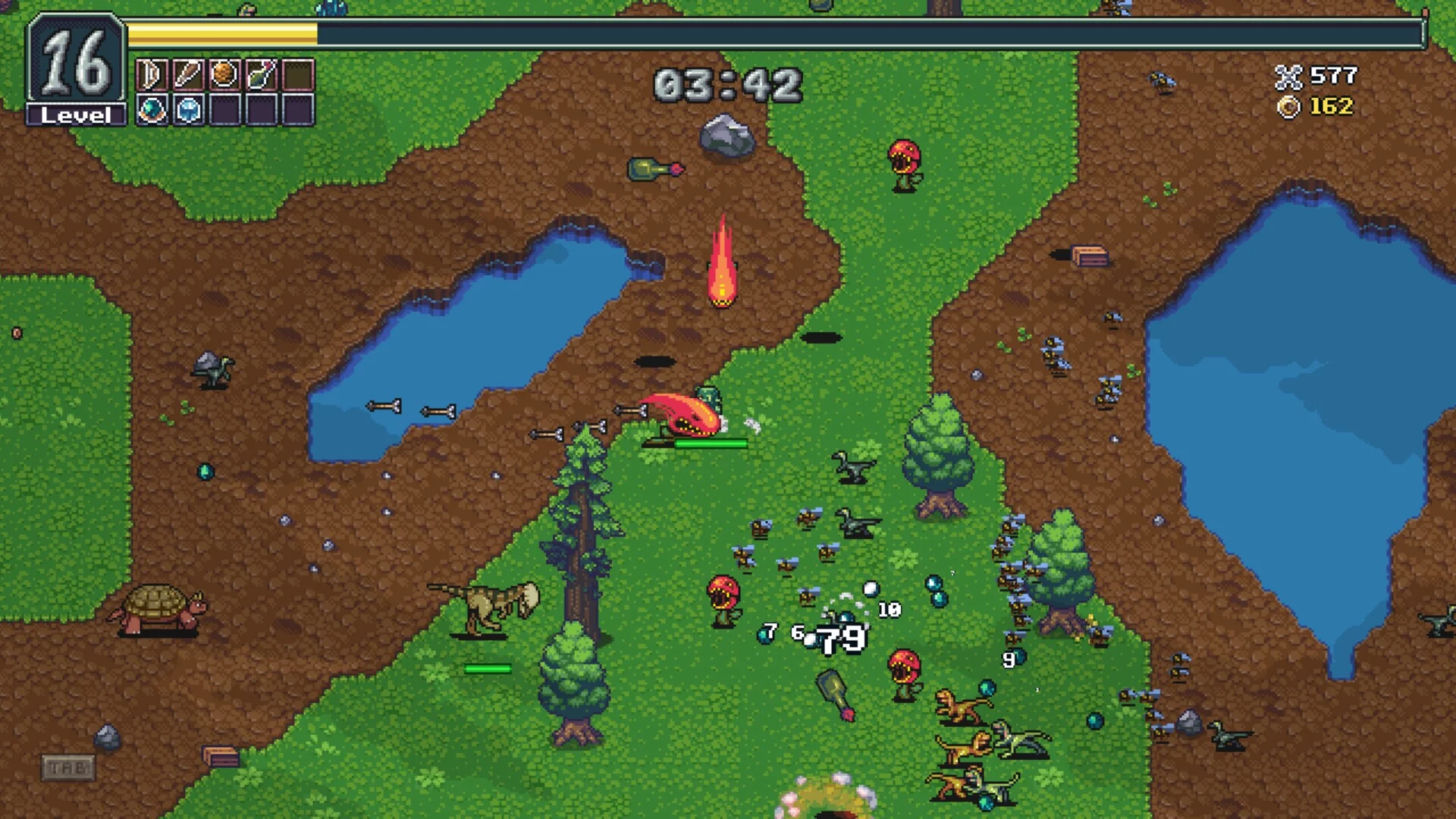 Изображение игры: Dino Survivors