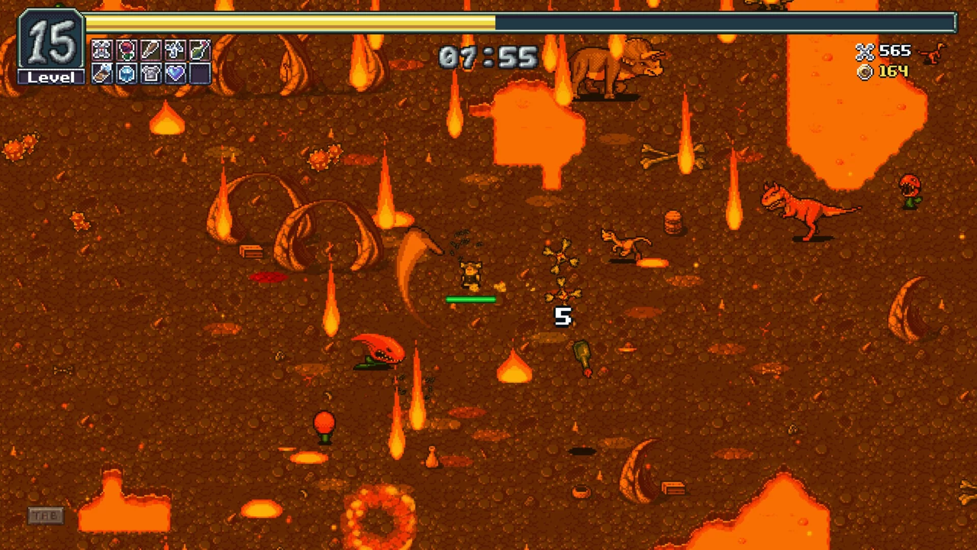 Изображение игры: Dino Survivors