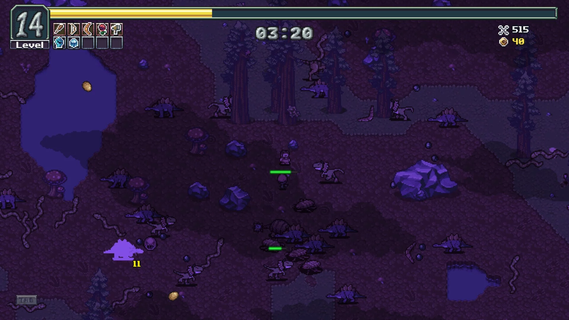 Изображение игры: Dino Survivors