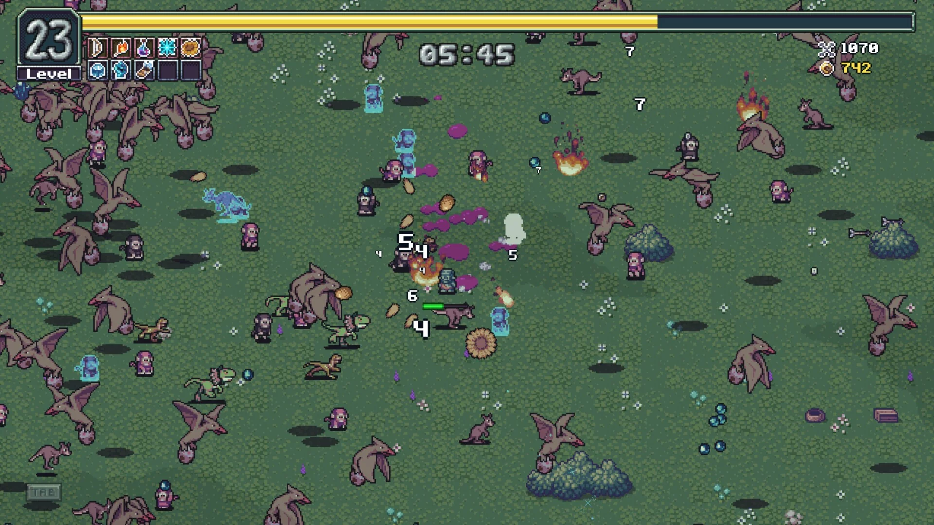 Изображение игры: Dino Survivors