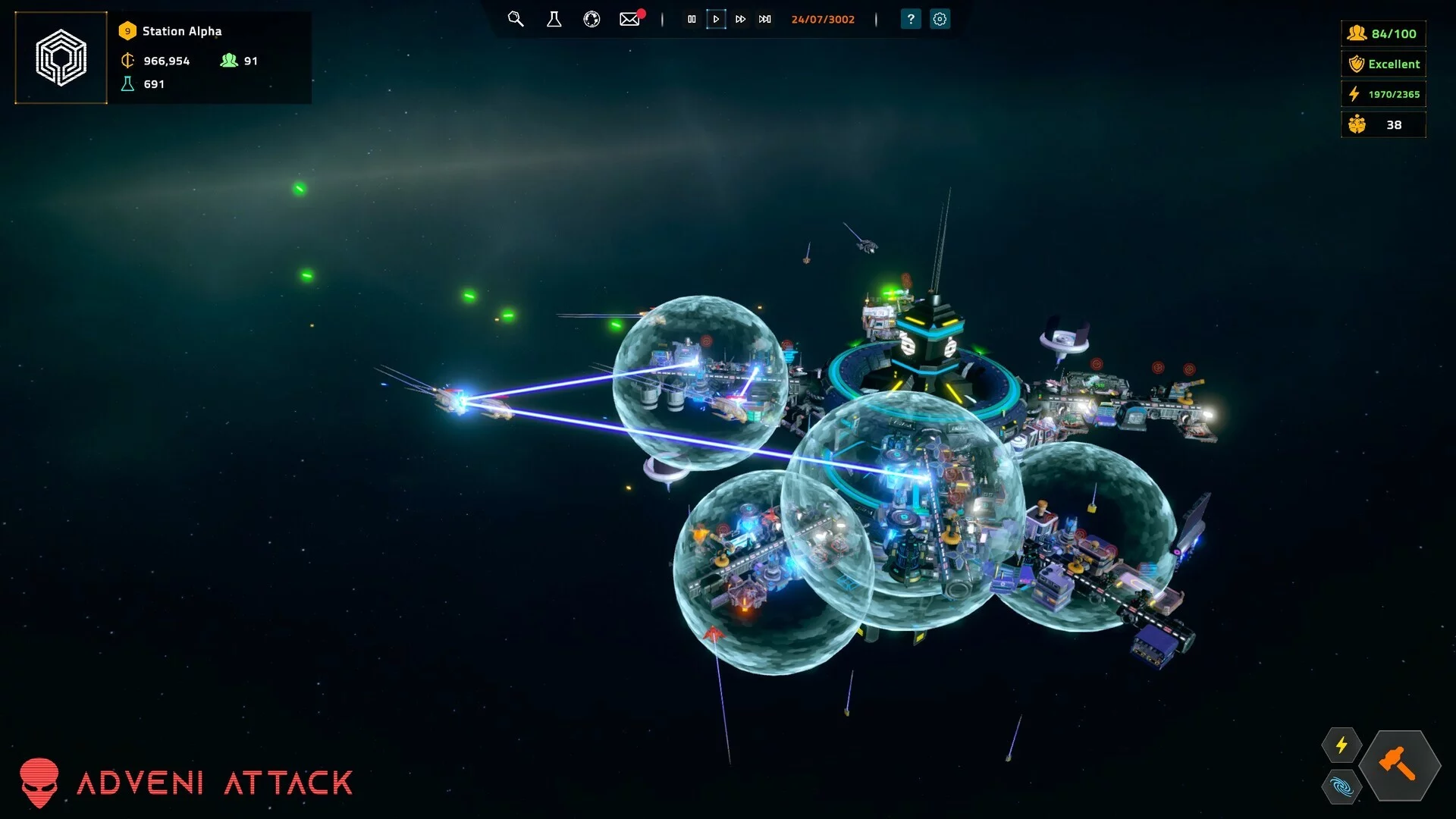 Изображение игры: Space Station Tycoon
