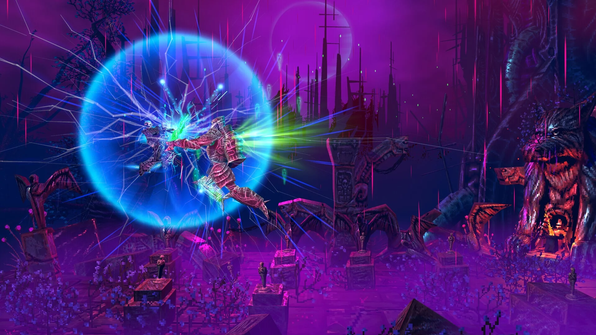 Изображение игры: Valfaris: Mecha Therion