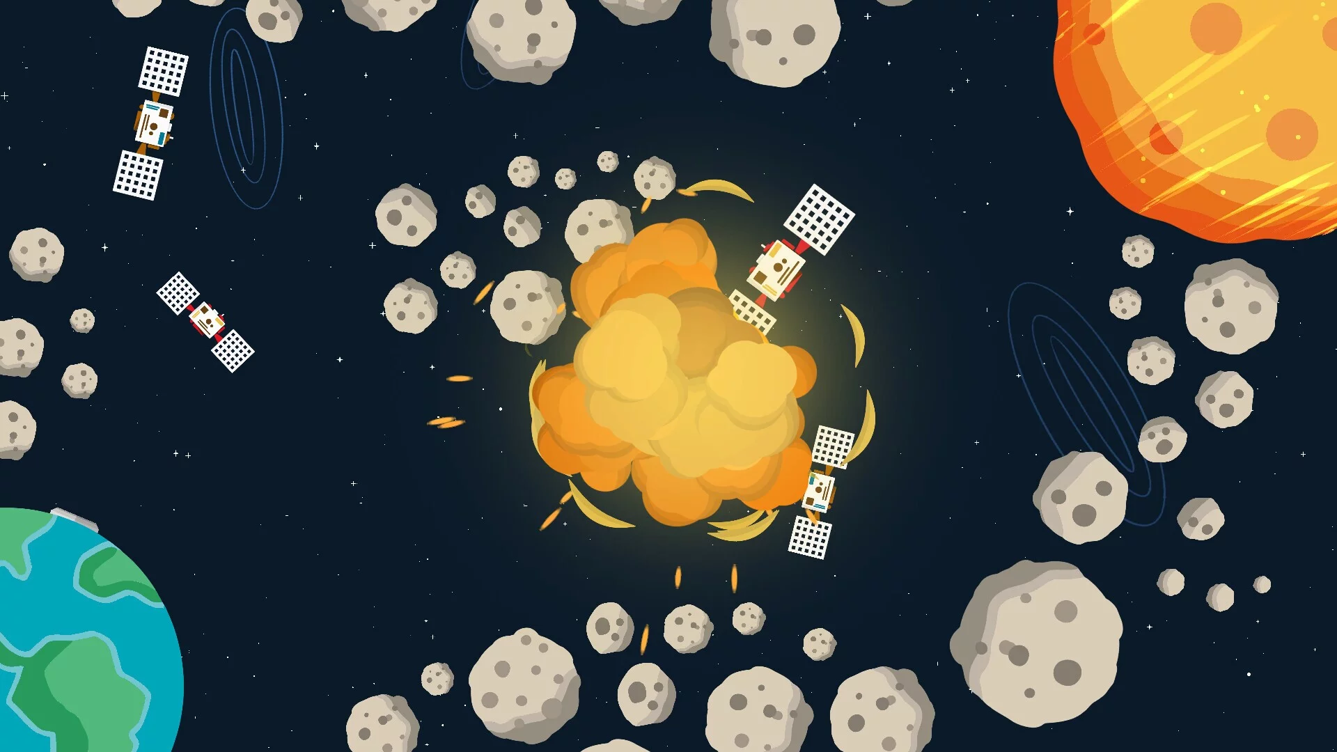 Изображение игры: Command Center Earth