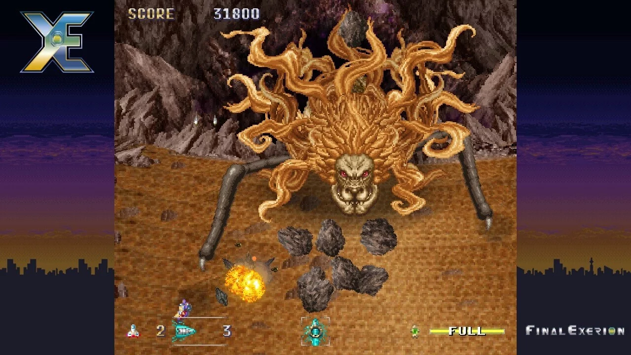 Изображение игры: Final Exerion