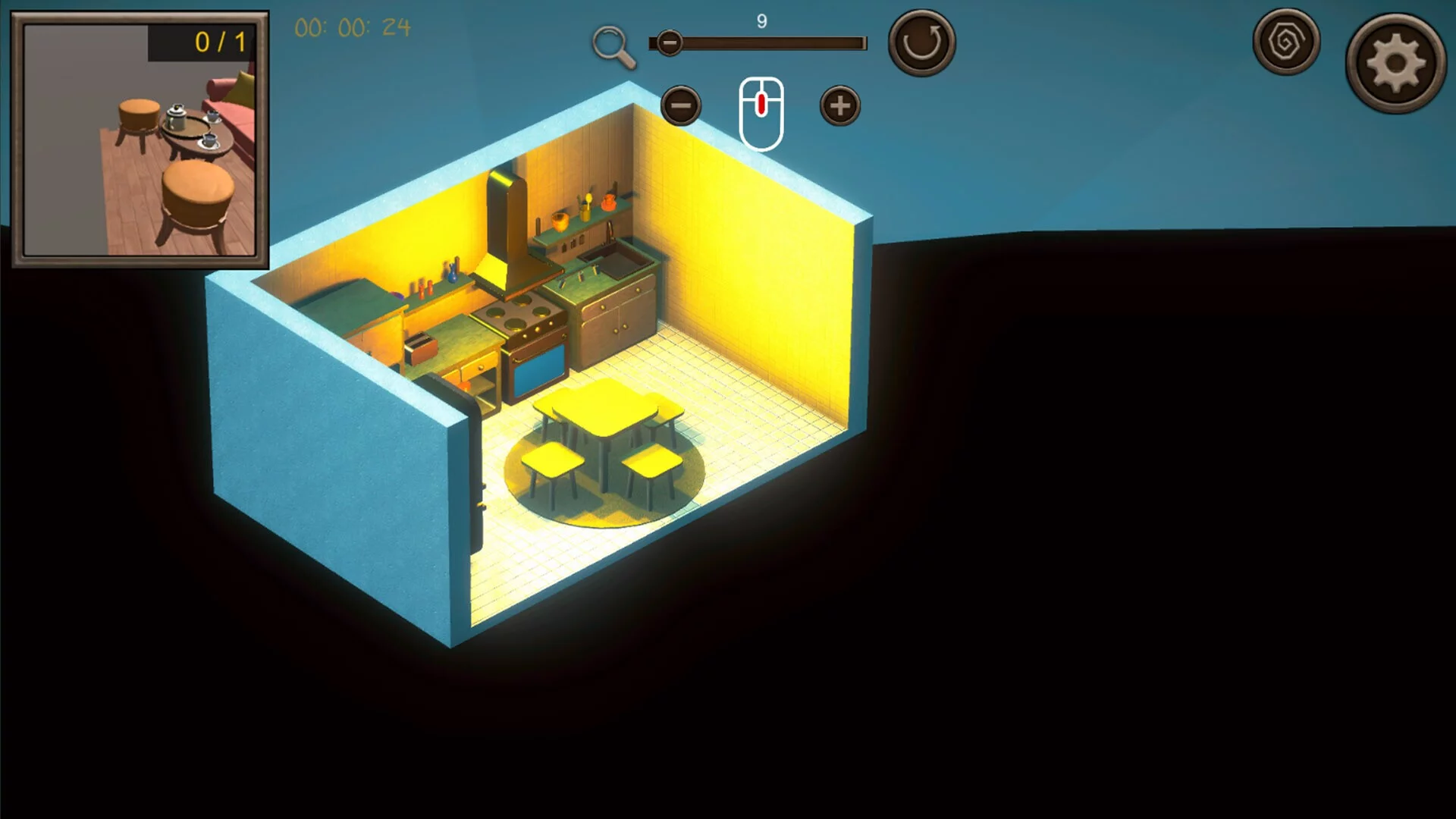 Изображение игры: Hidden World 7 Top-Down 3D