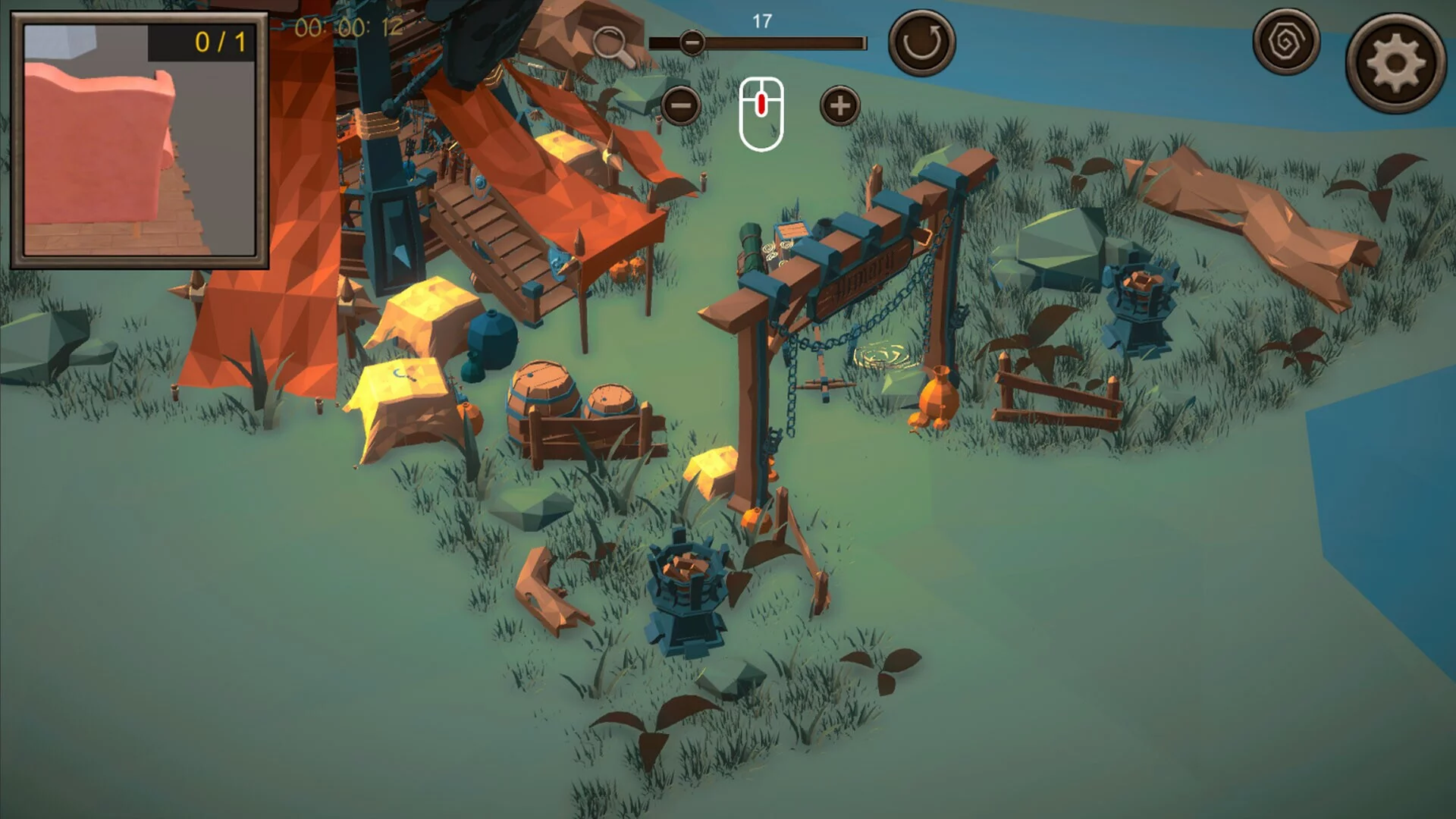 Изображение игры: Hidden World 7 Top-Down 3D