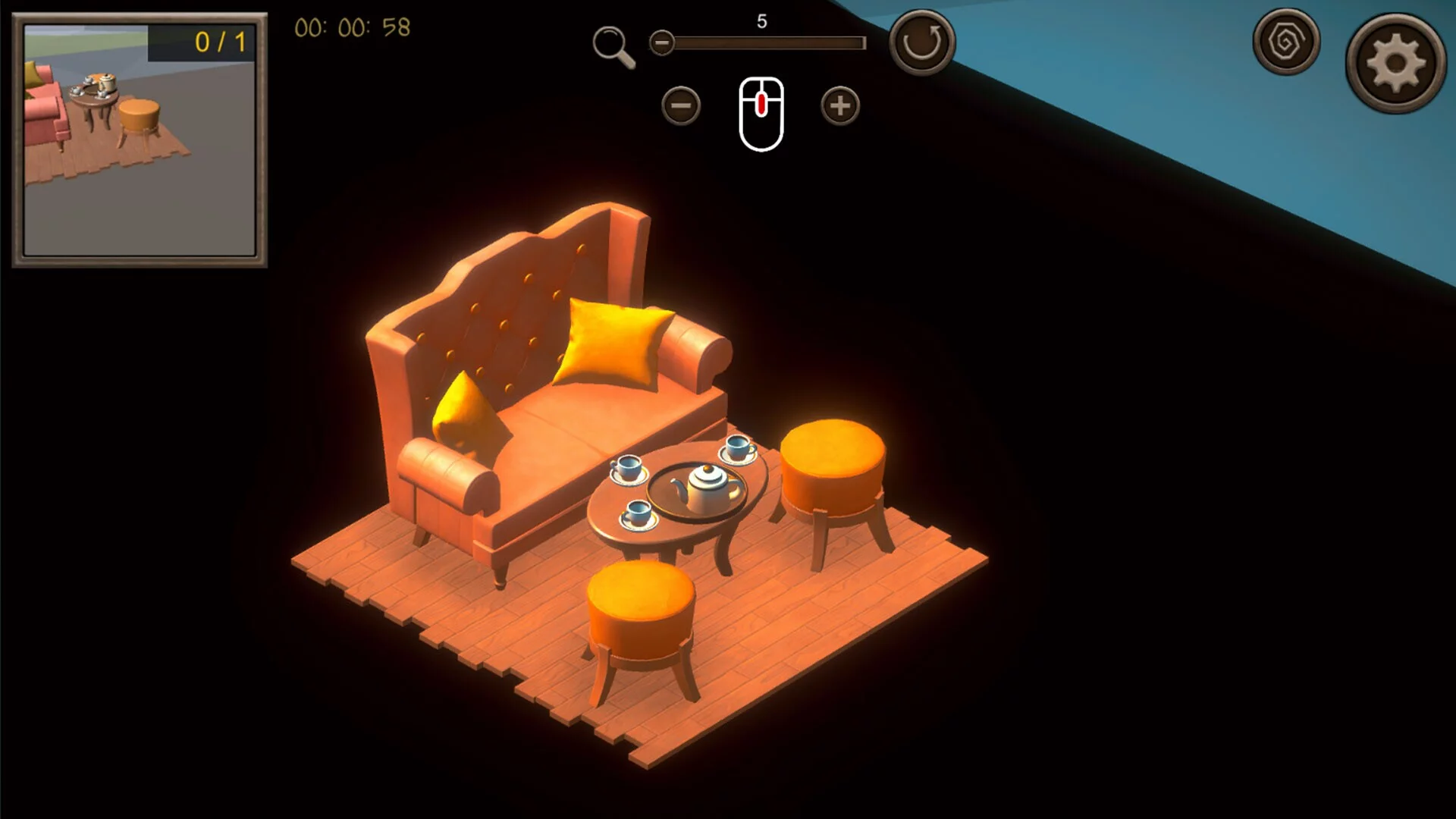 Изображение игры: Hidden World 7 Top-Down 3D