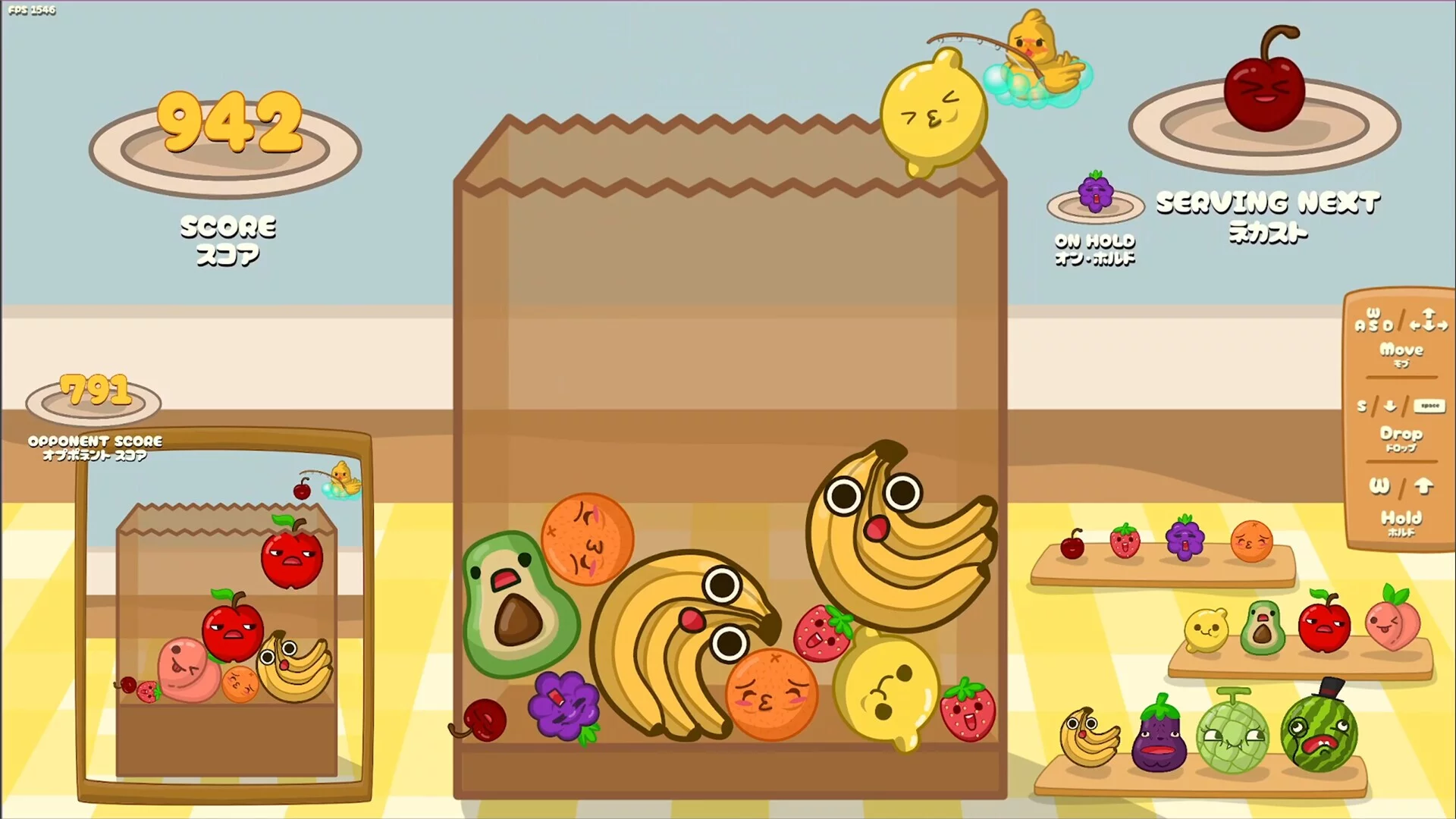 Изображение игры: Watermelon Challenge