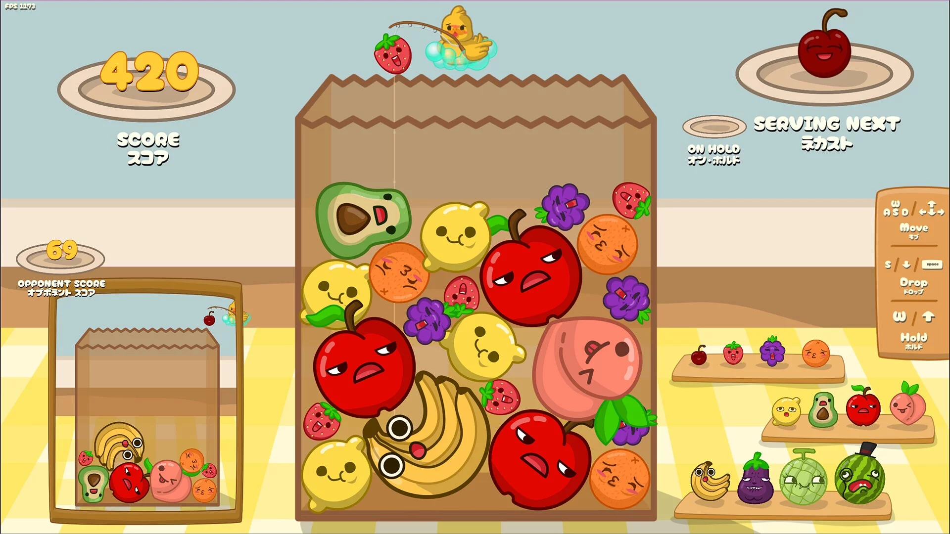 Изображение игры: Watermelon Challenge