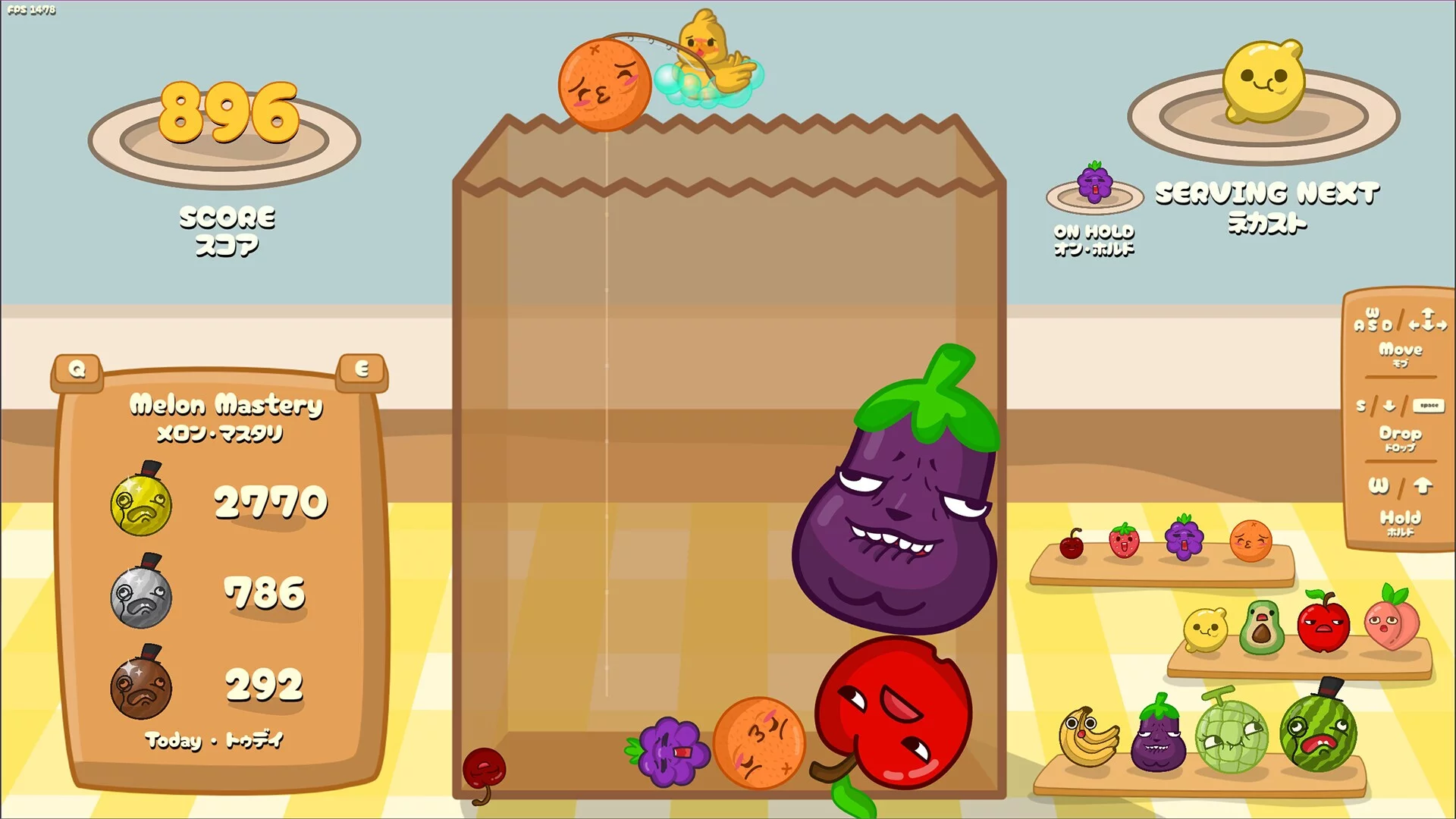 Изображение игры: Watermelon Challenge