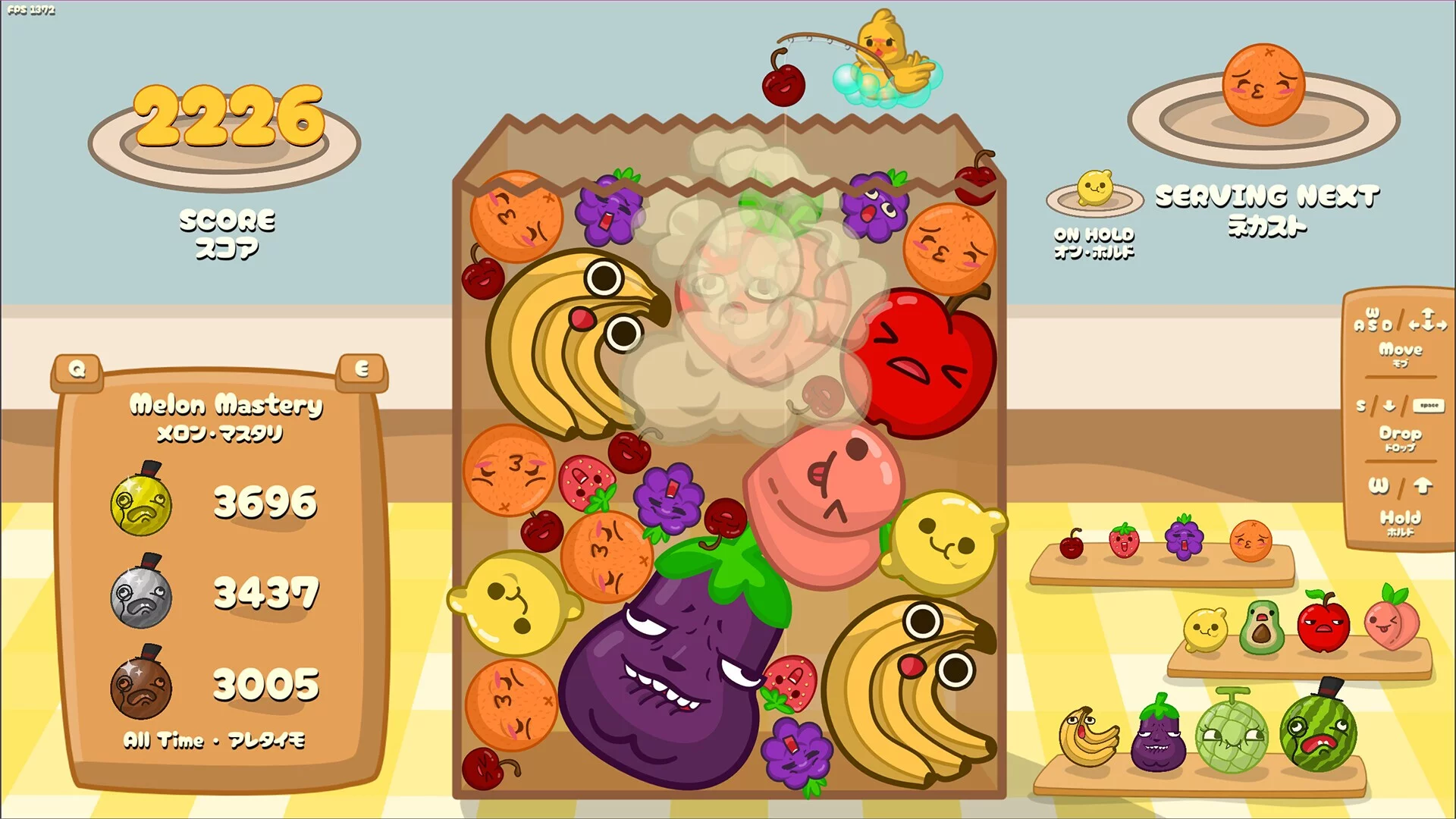 Изображение игры: Watermelon Challenge