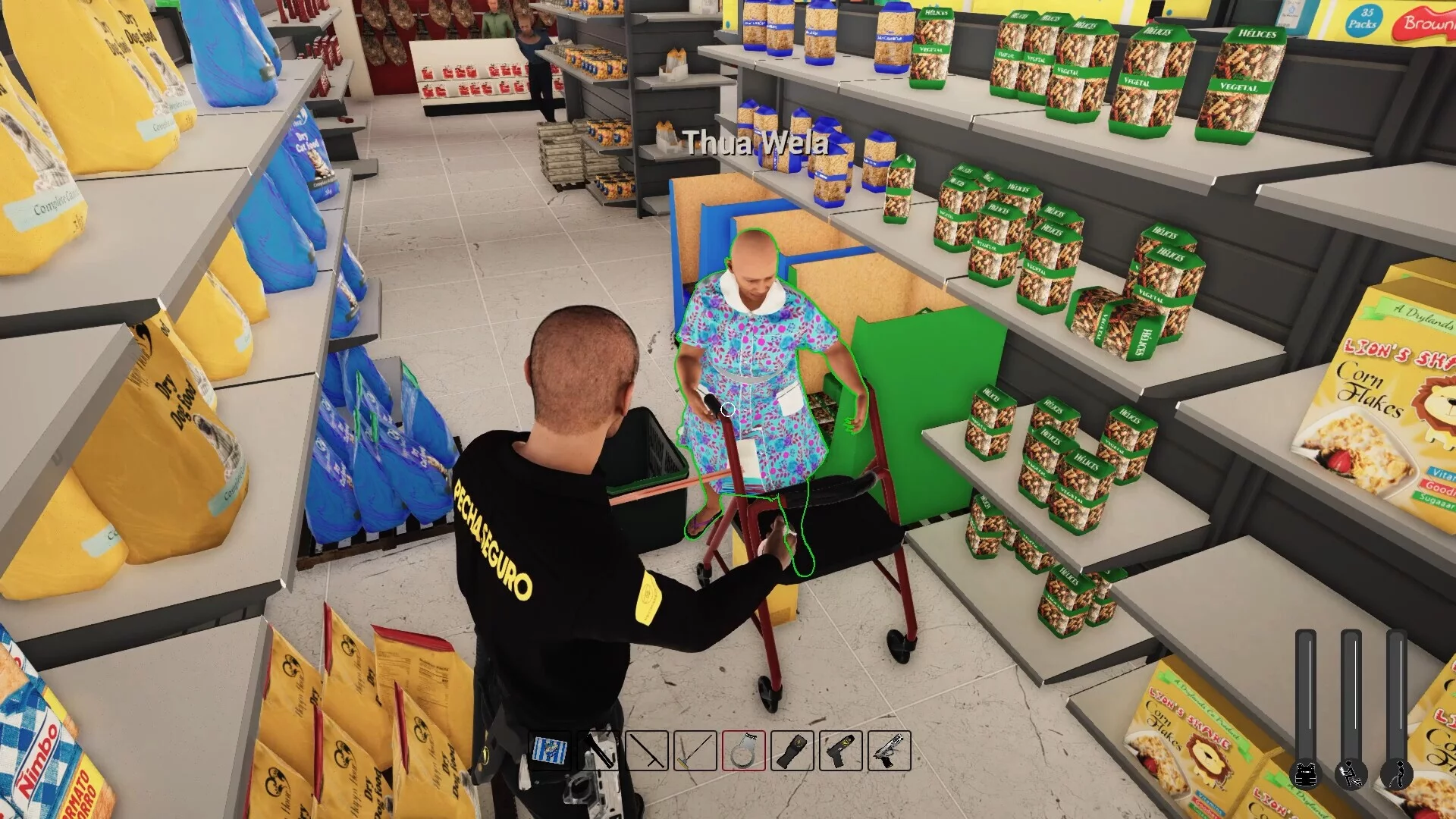 Изображение игры: Supermarket Security Simulator