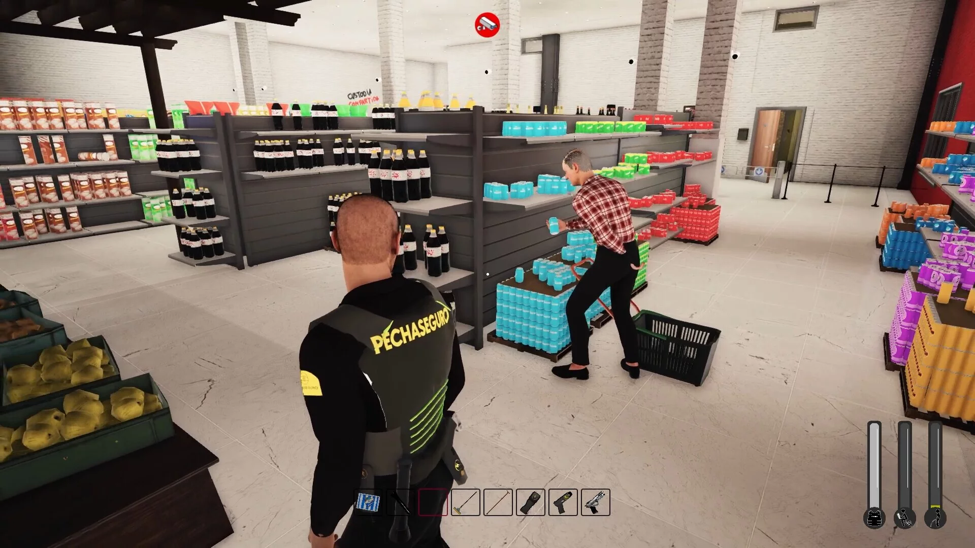 Изображение игры: Supermarket Security Simulator