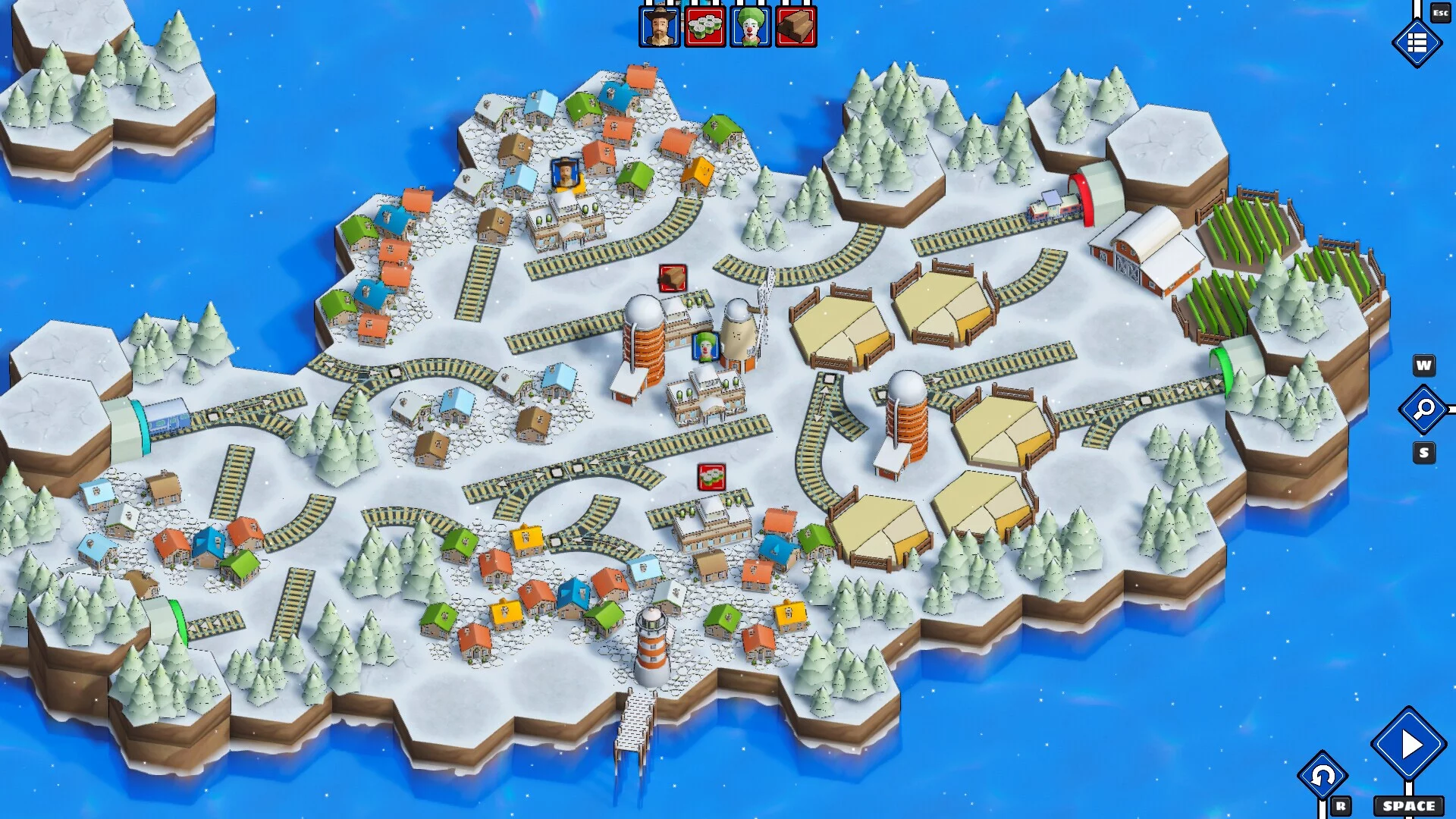 Изображение игры: Railway Islands 2 - Puzzle