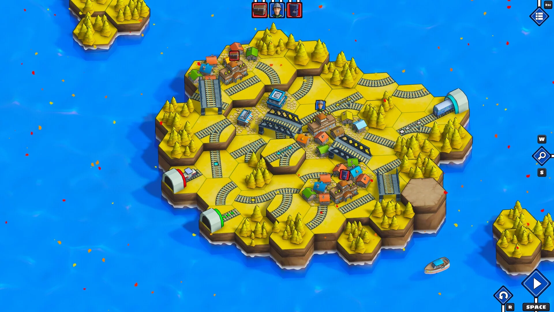 Изображение игры: Railway Islands 2 - Puzzle