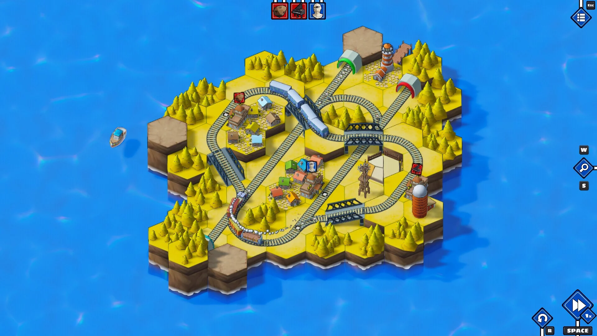 Изображение игры: Railway Islands 2 - Puzzle