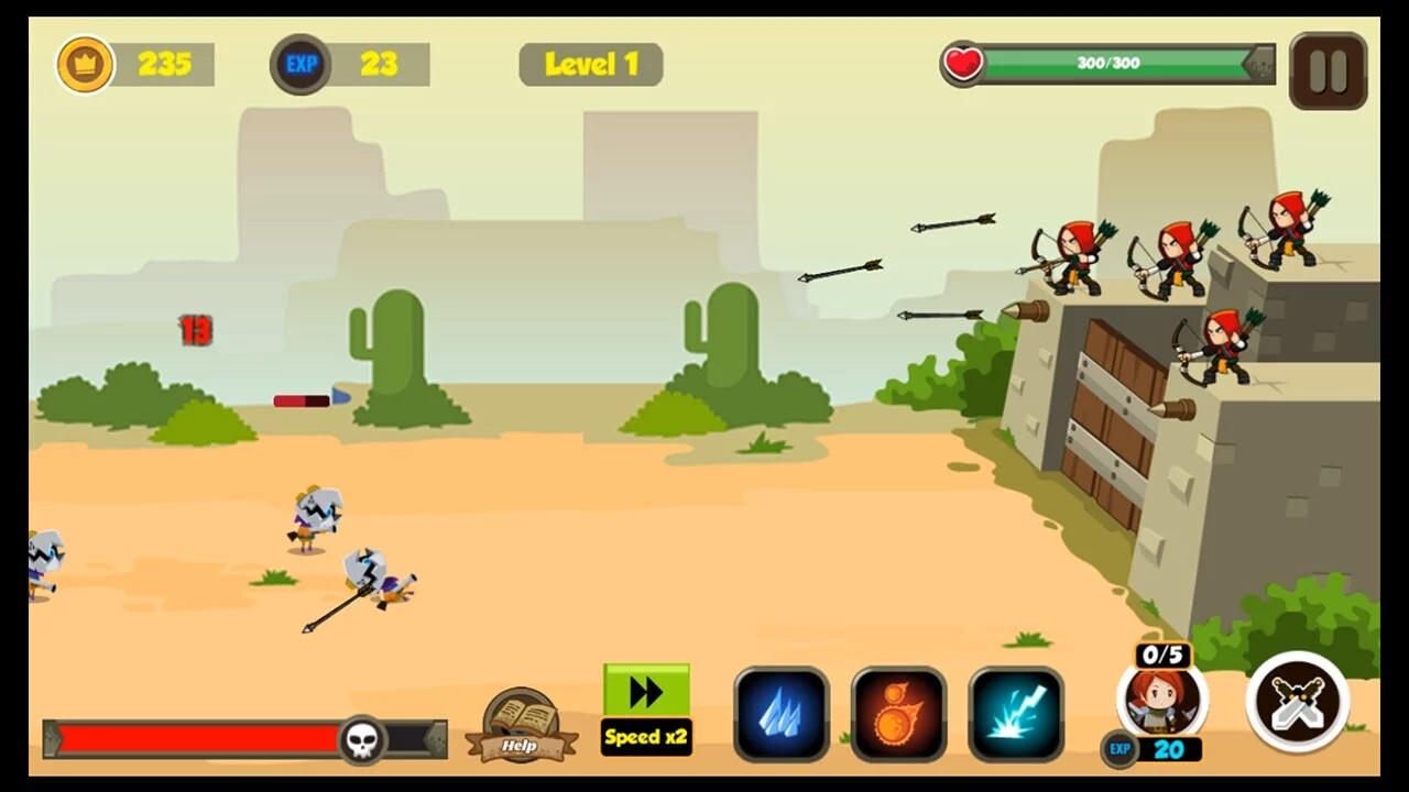 Изображение игры: Fortress Defense