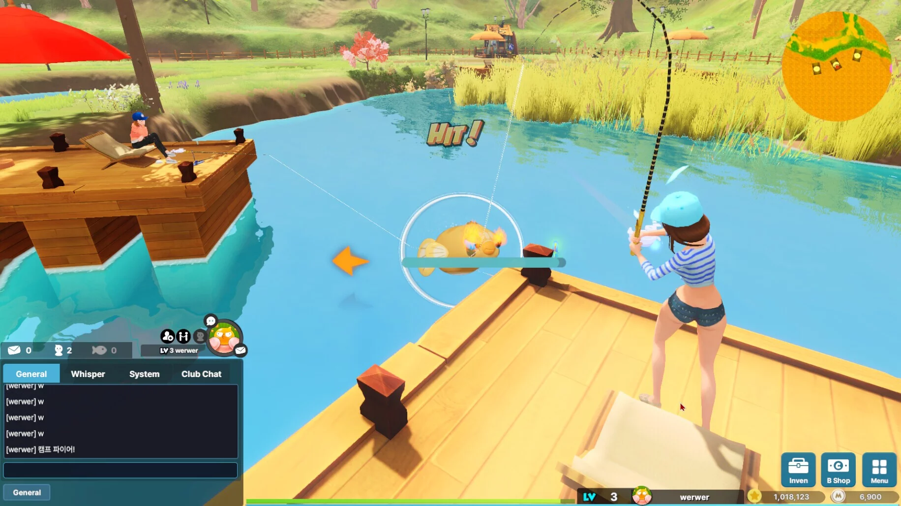 Изображение игры: Fishing Online