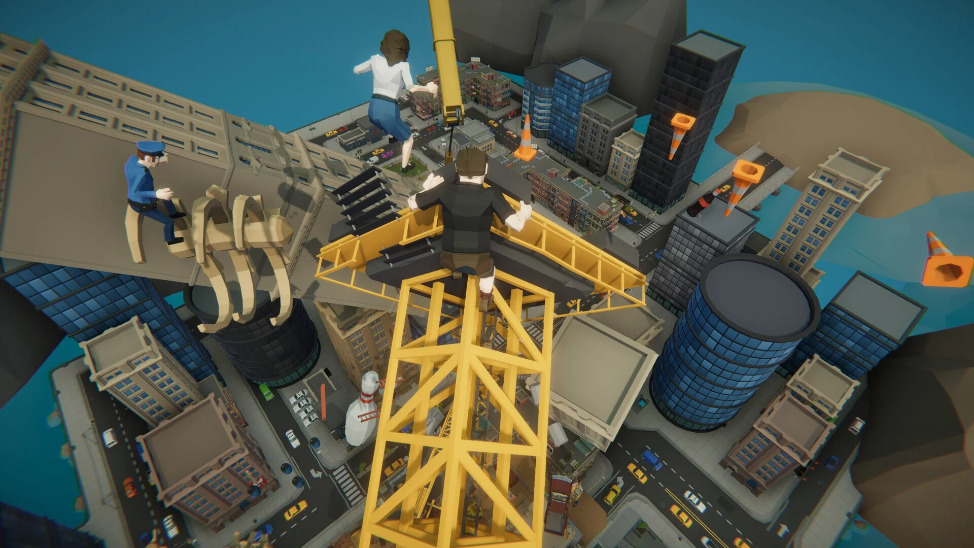 Изображение игры: Ground Parkour: First Mission