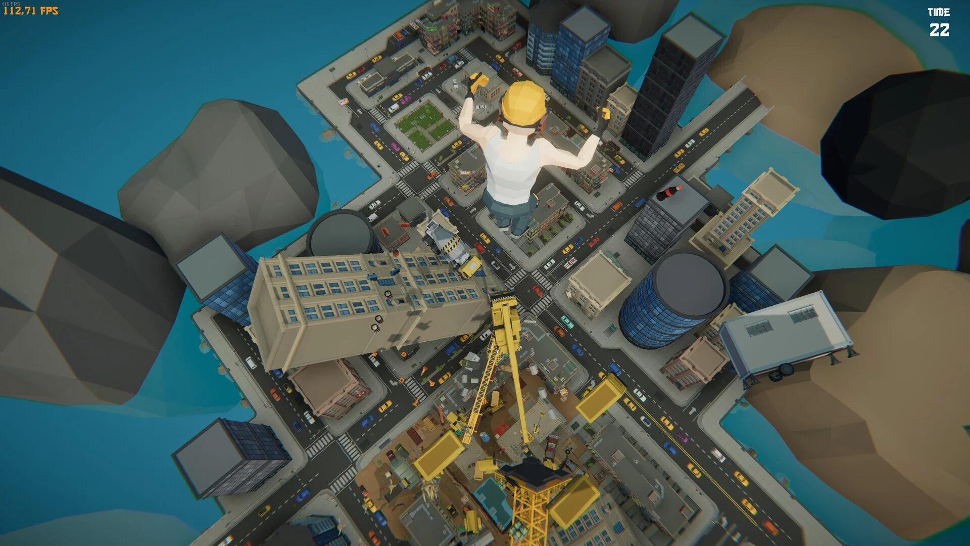 Изображение игры: Ground Parkour: First Mission