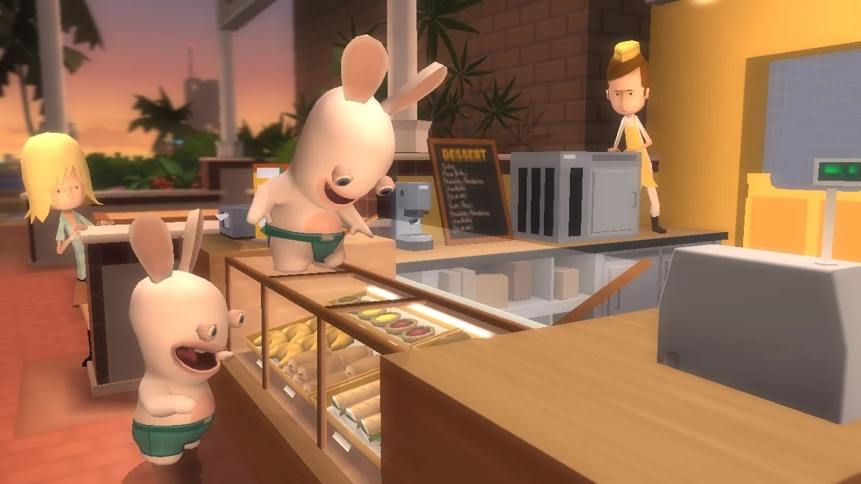 Изображение игры: Rabbids Go Home