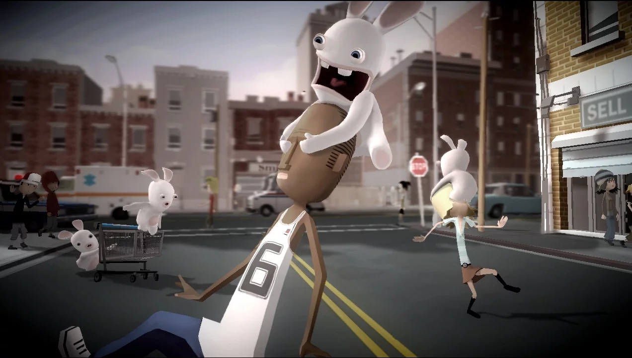 Изображение игры: Rabbids Go Home