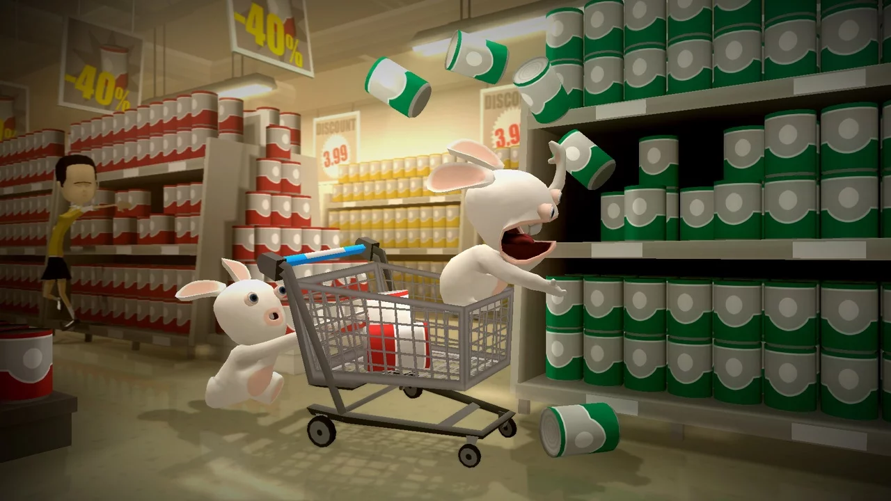 Изображение игры: Rabbids Go Home