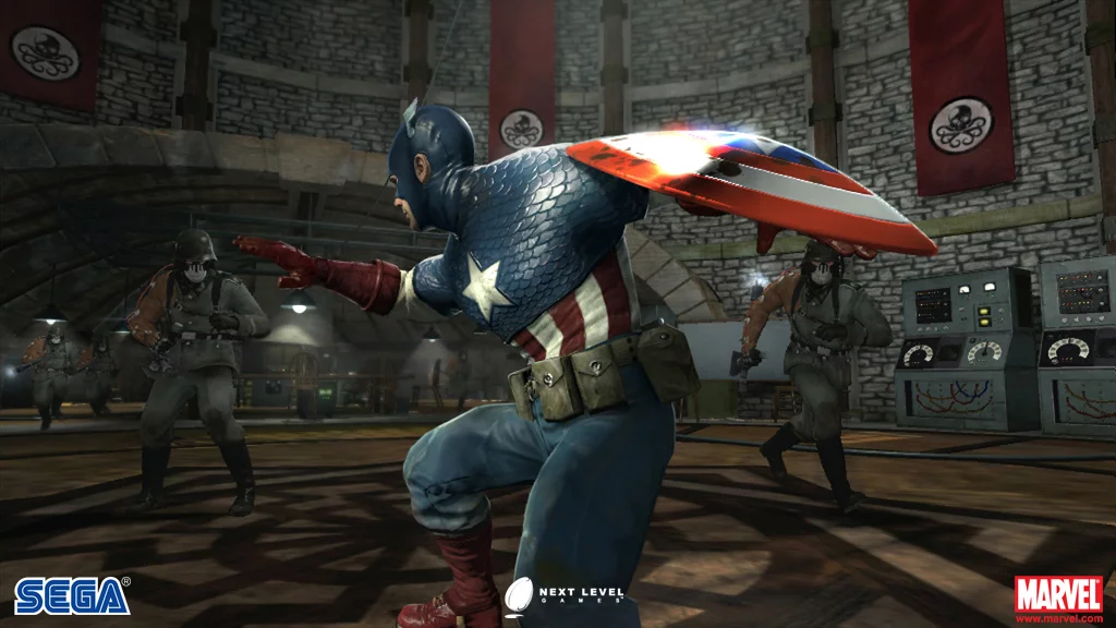 Изображение игры: Captain America: Super Soldier