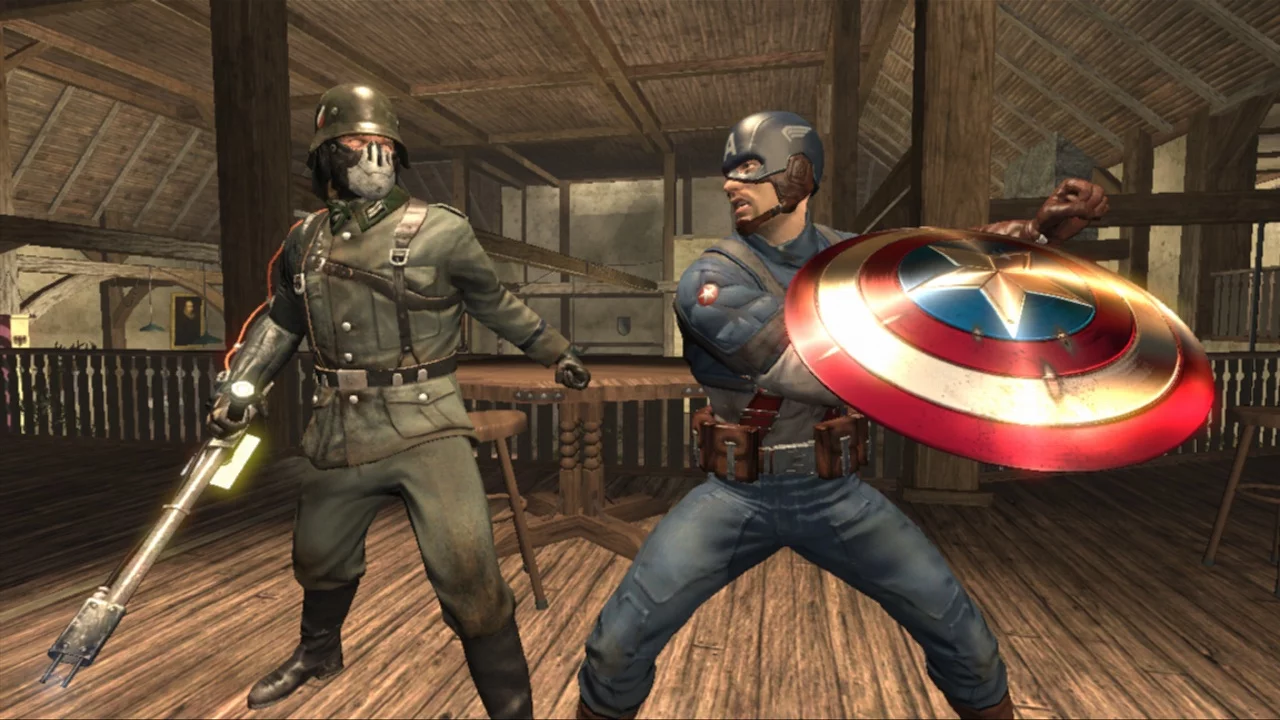 Изображение игры: Captain America: Super Soldier