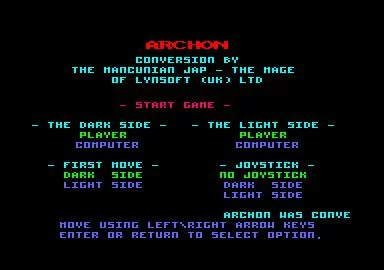Изображение игры: Archon: The Light and the Dark